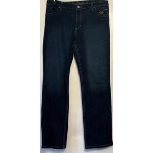 Women's Harley Davidson Denim Blue Jeans Size 12